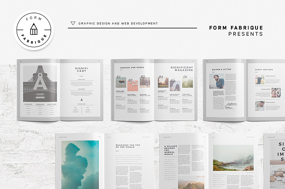 Significant Magazine in Magazine Templates - product preview 7