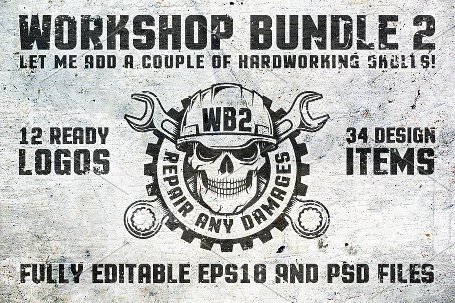Workshop Bundle 2 in Logo Templates - product preview 8