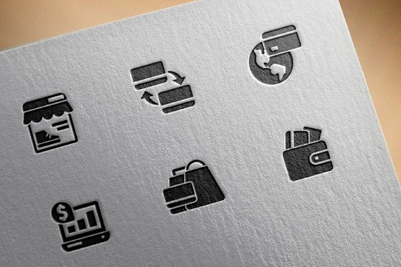 E-money icons in Graphics - product preview 3