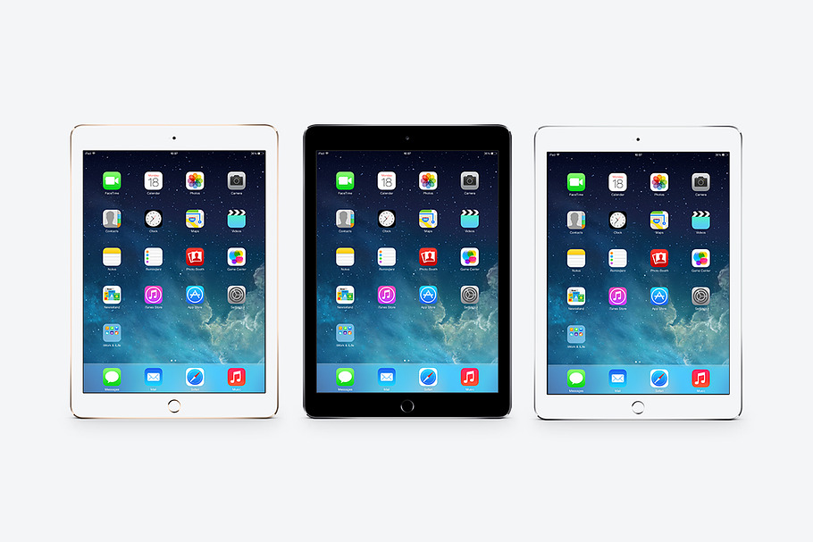 iPad Air Portrait PSD • Mockup in Mobile & Web Mockups - product preview 8