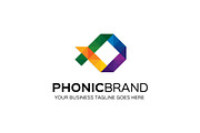 Phonic brand Logo Template