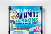 A3 Swimming Pool Poster Template