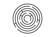 Circle Ring Maze
