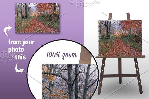 Artist Canvas Stand Mockup in Print Mockups - product preview 1