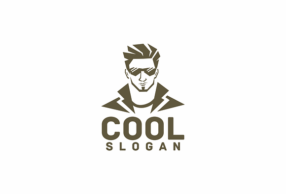 Cool Man  in Logo Templates - product preview 1