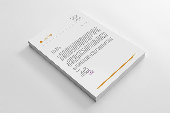 Corporate Letterhead in Stationery Templates - product preview 4