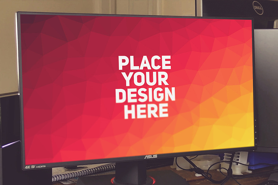 Monitor Mock-up#42 in Product Mockups - product preview 8