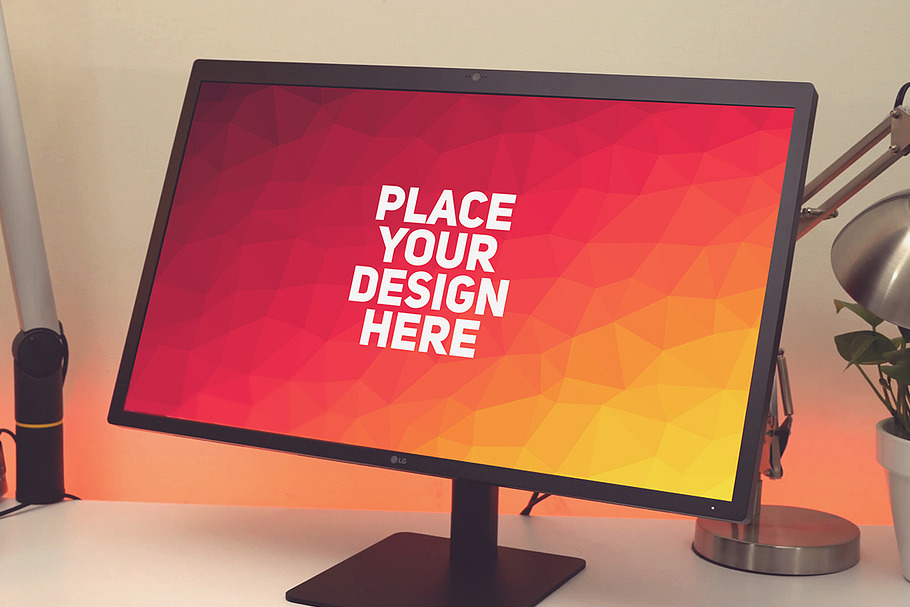 Monitor Mock-up#43 in Product Mockups - product preview 8