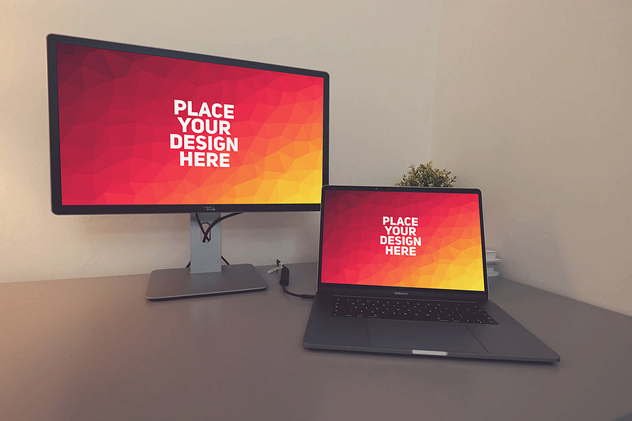 Monitor Mock-up#46 in Product Mockups - product preview 8