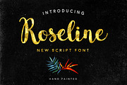Roseline - Pretty Fancy Cursive Font