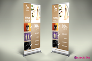 Shoes Shop Roll Up Banner