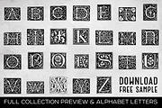 28 IN 1 VINTAGE LETTERS COLLECTION