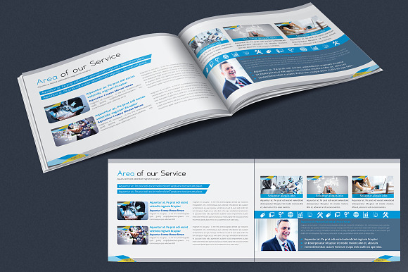 Technology Brochure Catalog in Brochure Templates - product preview 2