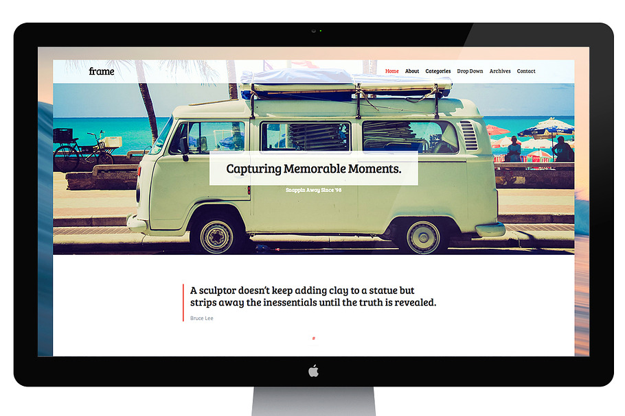 Frame | Beautiful WordPress Theme in WordPress Blog Themes - product preview 8