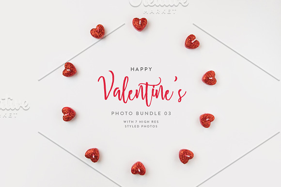 Valentine's Styled Photo Bundle 03 in Print Mockups - product preview 2