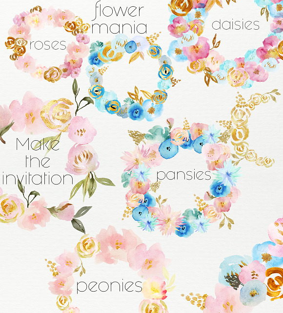 Glitter Garden ultra pack 85 element in Illustrations - product preview 1