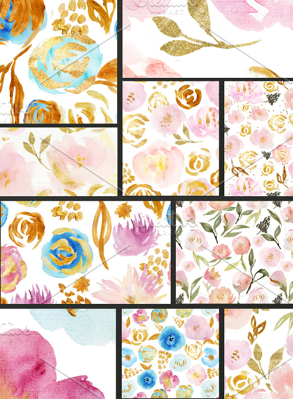 Glitter Garden ultra pack 85 element in Illustrations - product preview 2