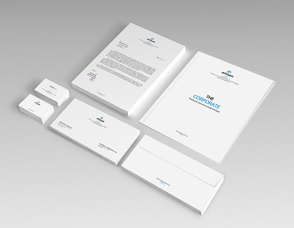 Corporate Identity in Stationery Templates - product preview 1