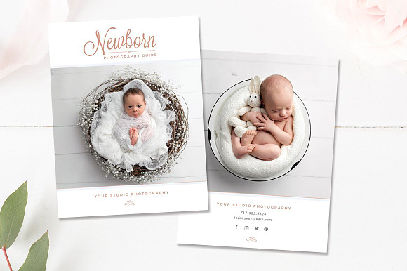 Newborn Photo Magazine INDD in Magazine Templates - product preview 4