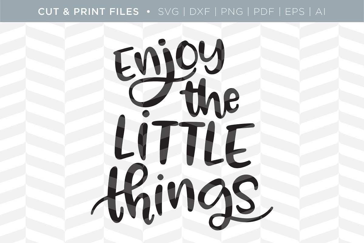 Little Things SVG Cut/Print Files in Illustrations - product preview 8