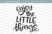 Little Things SVG Cut/Print Files