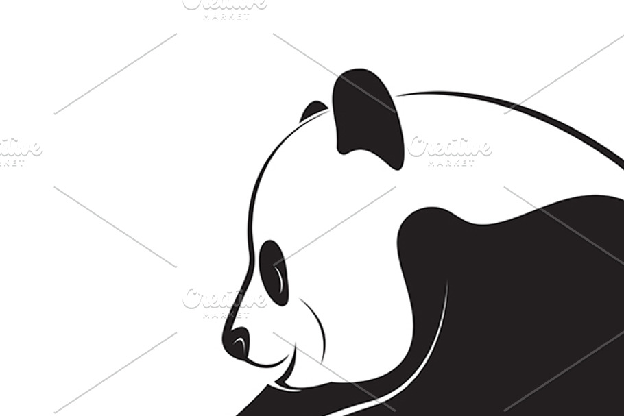 Vector of a panda design. in Illustrations - product preview 8
