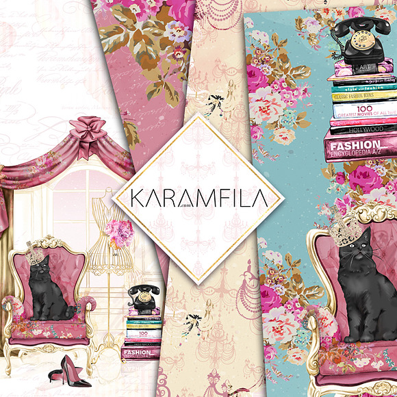 Boudoir Seamless Patterns in Patterns - product preview 1