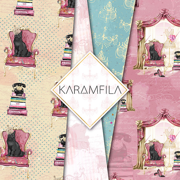 Boudoir Seamless Patterns in Patterns - product preview 2