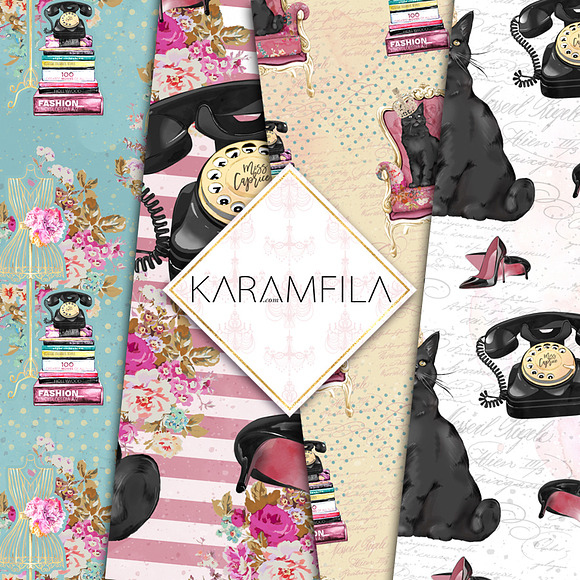Boudoir Seamless Patterns in Patterns - product preview 3