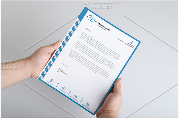 Corporate Letter Head in Stationery Templates - product preview 2