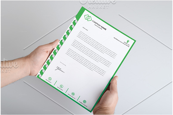 Corporate Letter Head in Stationery Templates - product preview 3