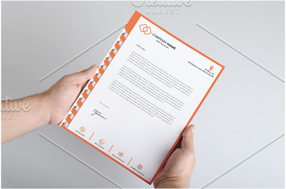 Corporate Letter Head in Stationery Templates - product preview 4