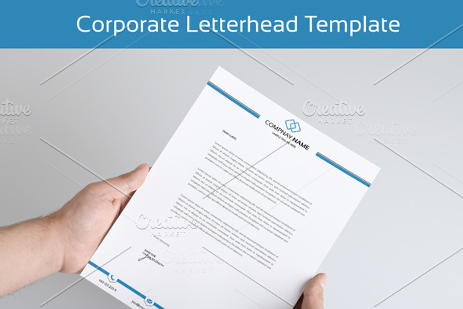 Global Letter Head in Stationery Templates - product preview 8