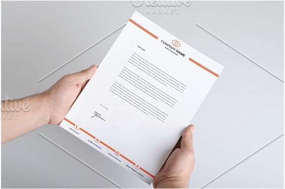 Global Letter Head in Stationery Templates - product preview 5