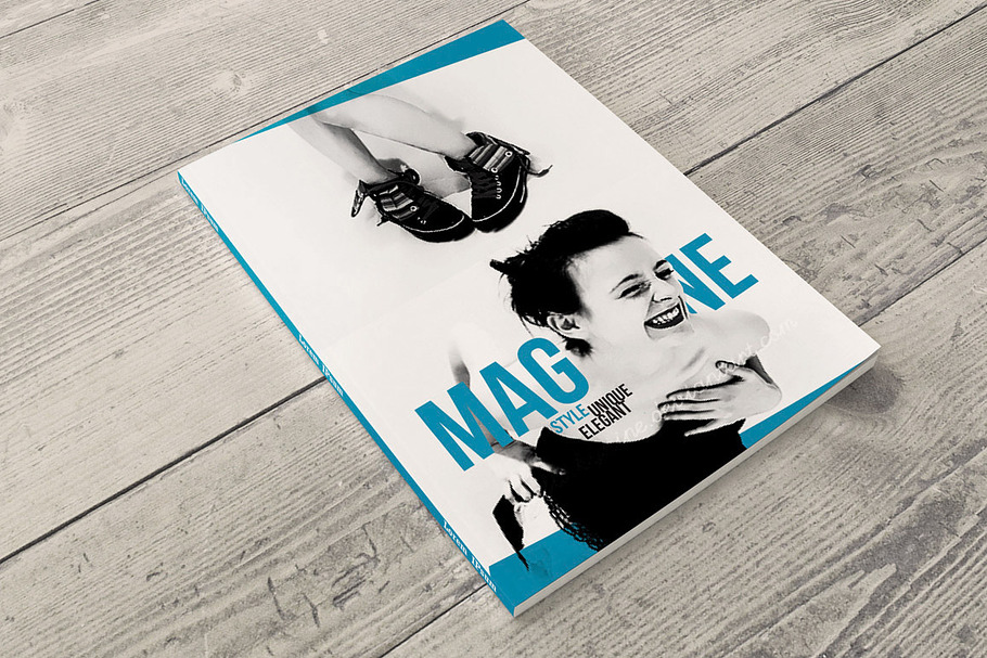 Magazine Mock-Ups in Print Mockups - product preview 8
