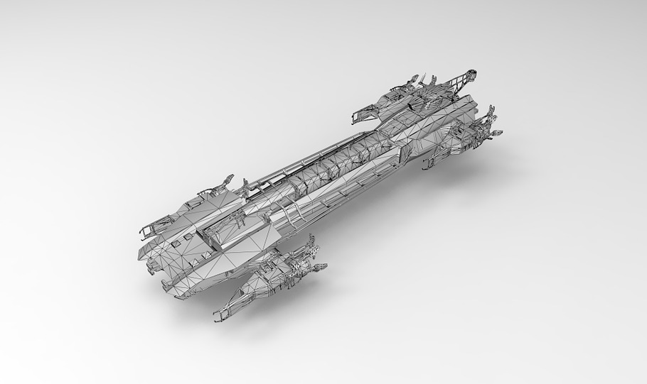 Cargo Spaceship in Vehicles - product preview 9