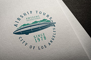 Airship Tours Logo Template