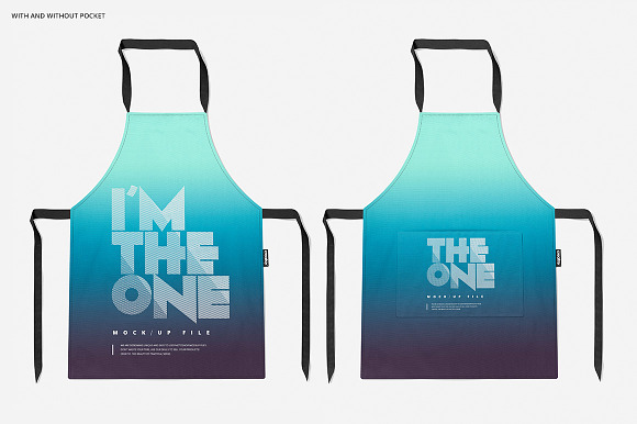 Apron Mockup Set in Product Mockups - product preview 1