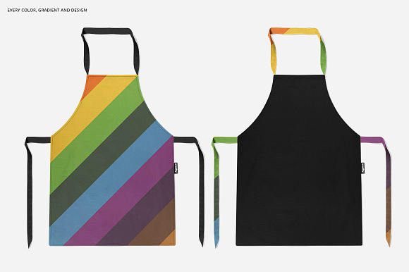 Apron Mockup Set in Product Mockups - product preview 3