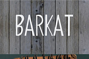 Barkat Calligraphy Font