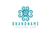 Octopus Ornament Logo