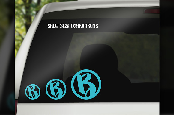Car decal mockup in Product Mockups - product preview 4