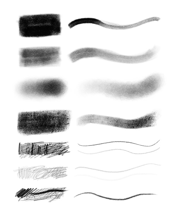 The Sketcher Collection Brushes in Photoshop Brushes - product preview 7