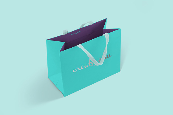 Paper Bags Mockup Set in Product Mockups - product preview 2