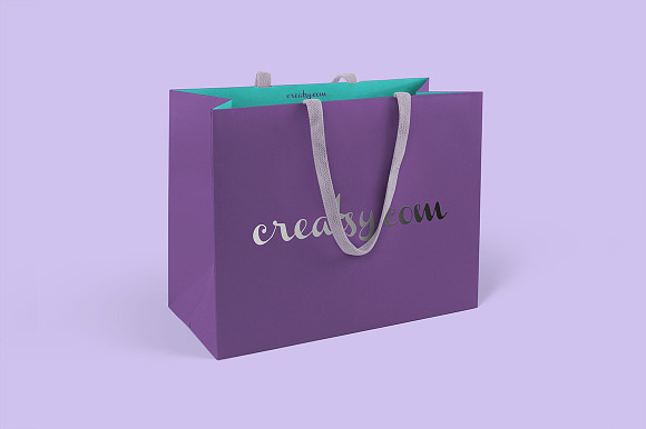 Paper Bags Mockup Set in Product Mockups - product preview 5