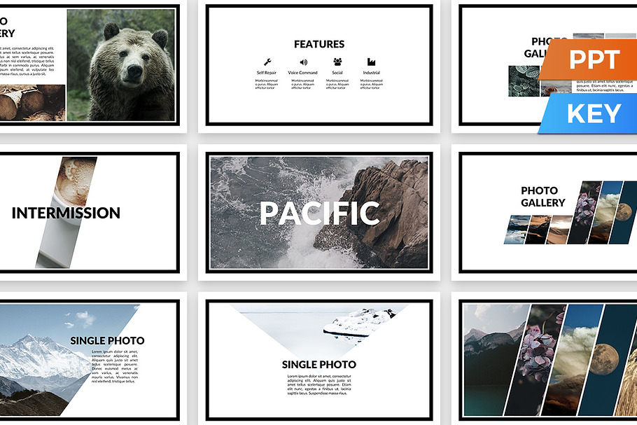 Pacific Presentation Template in PowerPoint Templates - product preview 8