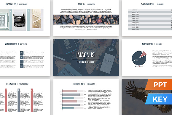 Magnus Presentation Template in Keynote Templates - product preview 3