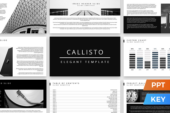 Callisto Presentation Template in Keynote Templates - product preview 3