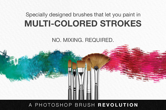 Modern Impressionist PS Brush Studio in Photoshop Brushes - product preview 1