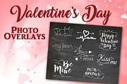 Valentine's Day photo overlays